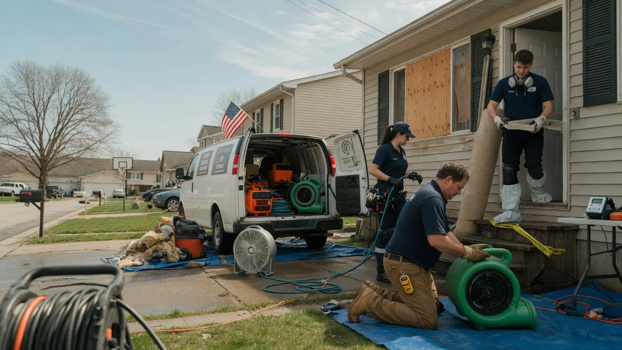 Water Damage Restoration in Java, SD near me